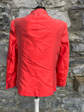 Load image into Gallery viewer, 80s shiny red jacket uk 12
