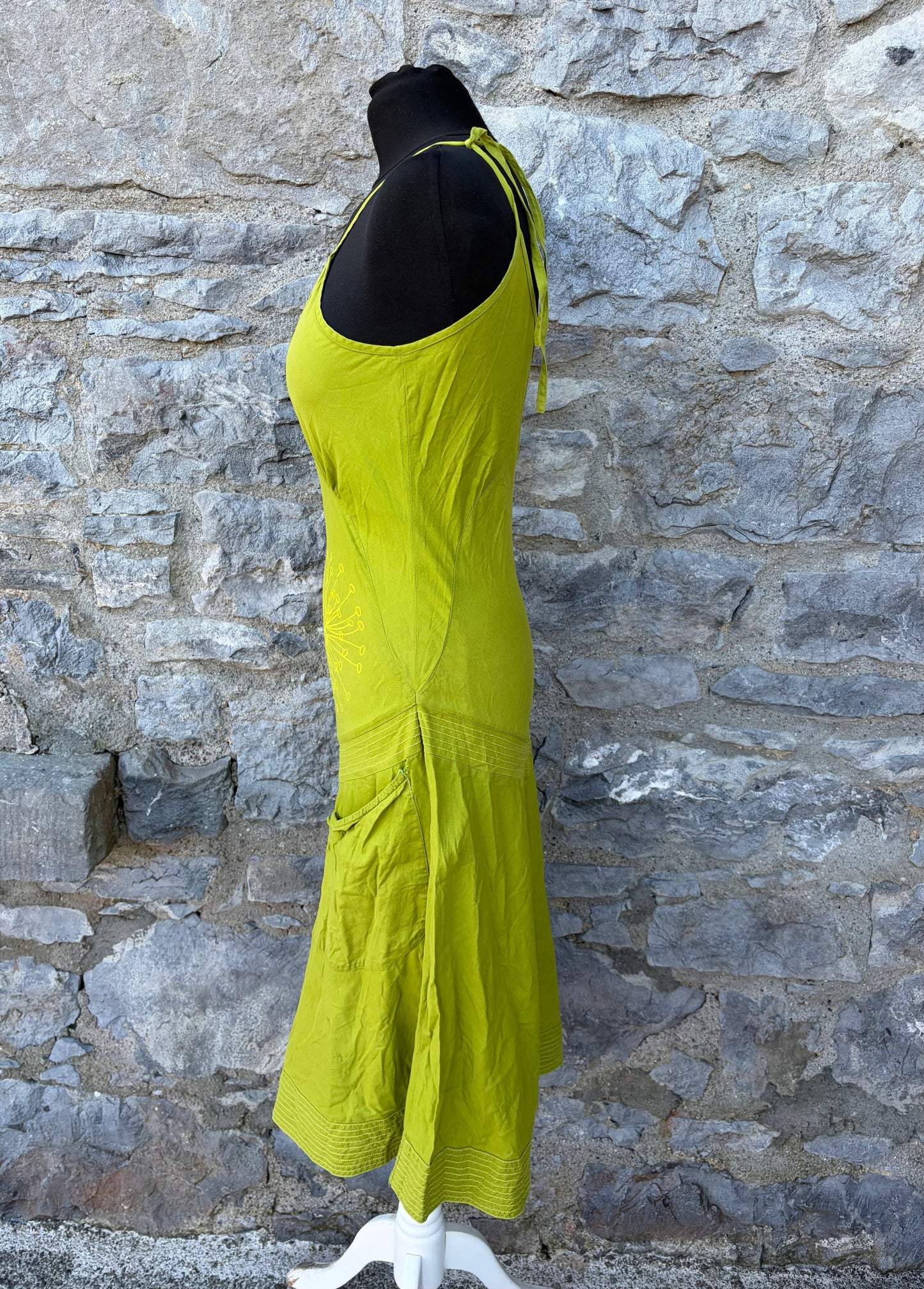 Lime sun dress uk 8-10