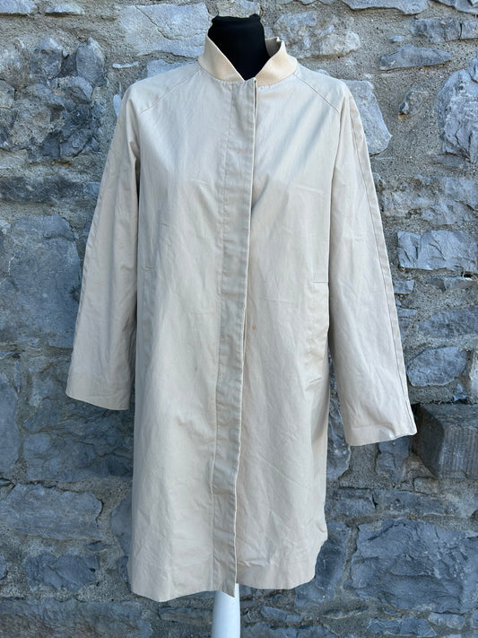 Beige coat uk 10-12