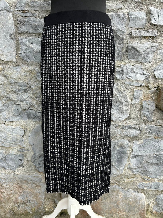 Houndstooth knitted skirt uk 10-12