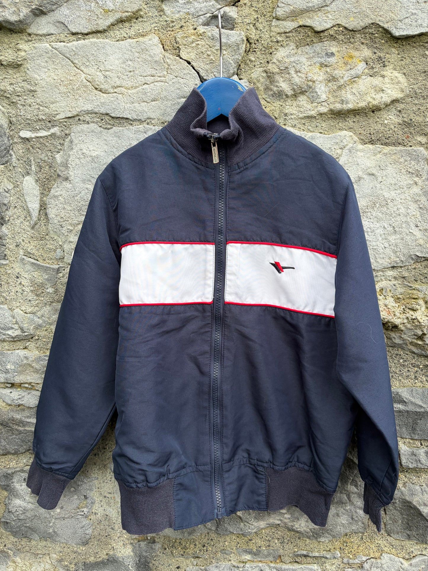 Y2K navy sport jacket  7-8y (122-128cm)