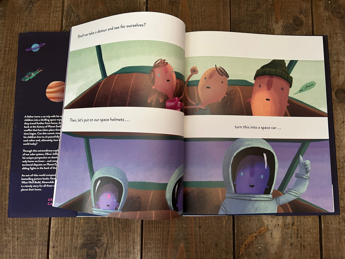Meanwhile back on earth by Oliver Jeffers