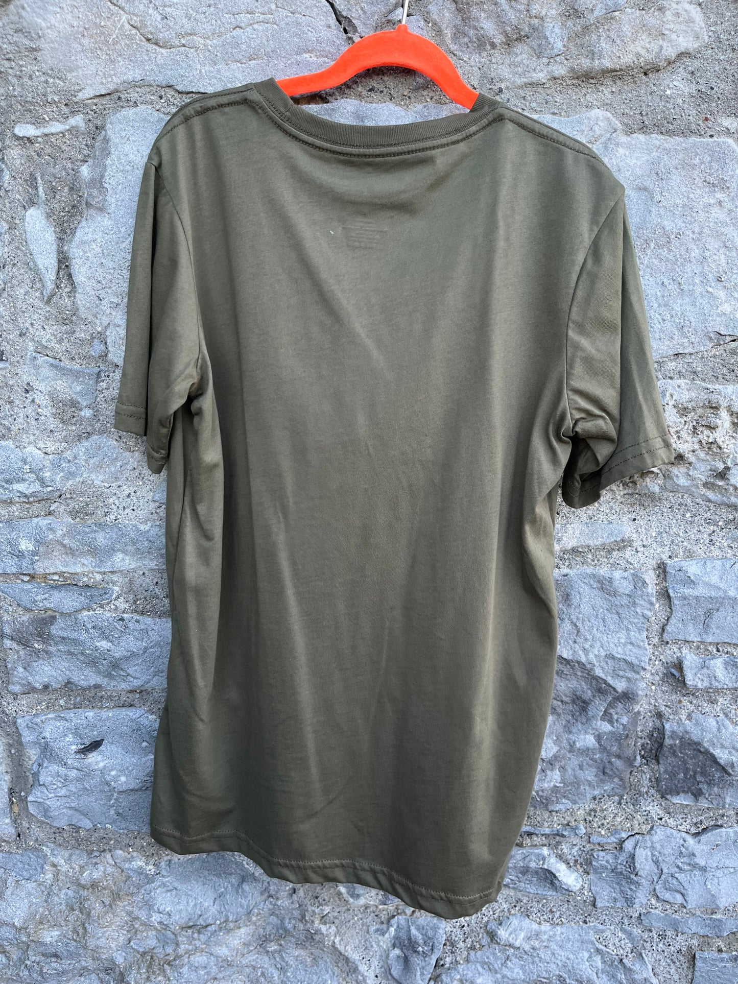 Tomahawk skull khaki T-shirt  11-12y (146-152cm)