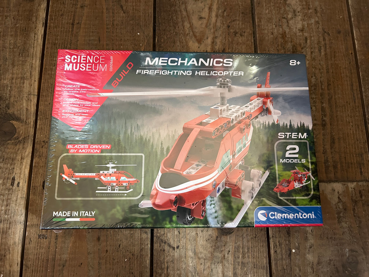 Mechanics Labarotory Firefighting Helicopter Construction Set.