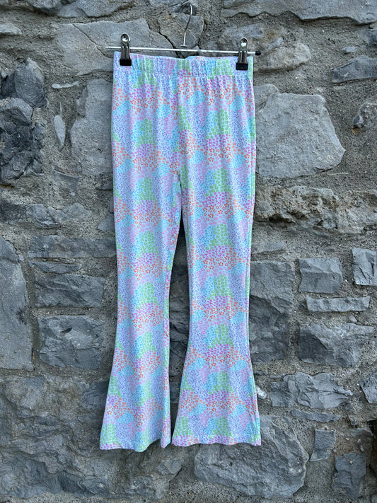 Colourful spotty flares  10-11y (140-146cm)