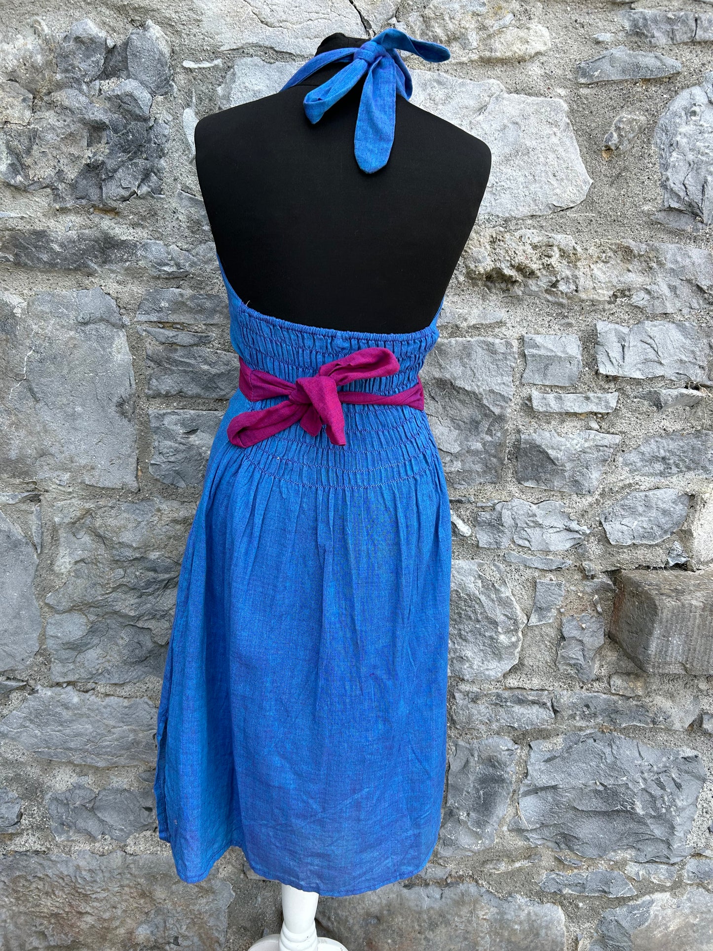 Blue dress uk 8-10