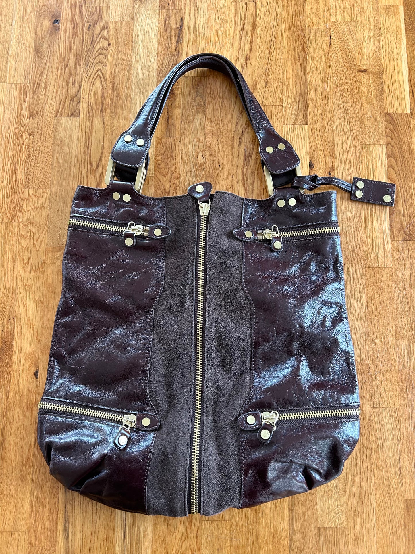 Jimmy leather handbag