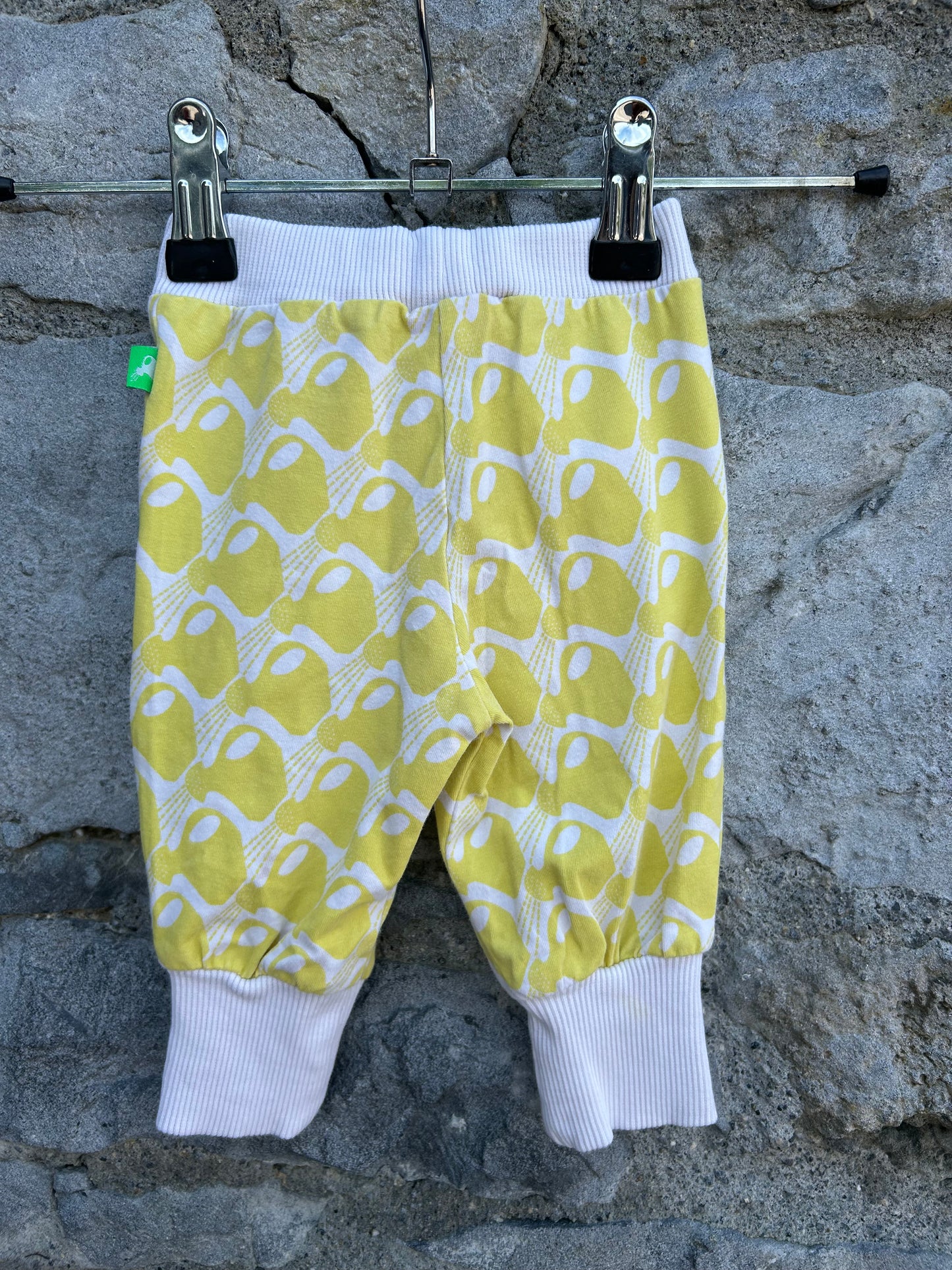 Yellow fish pants  0-3m (56-62cm)