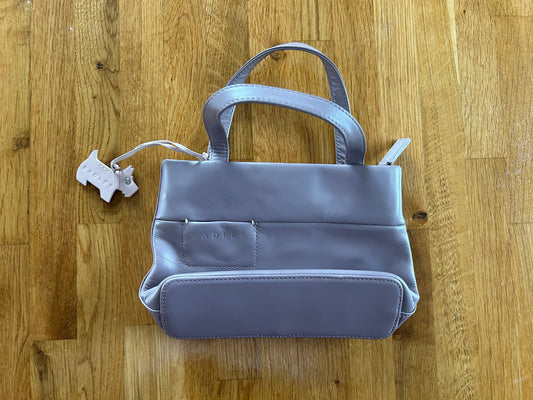 Tiny mauve handbag