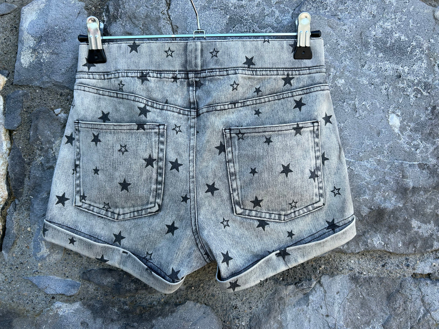 Stars grey shorts  11-12y (146-152cm)