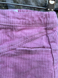 Pink cord mini skirt  5-6y (110-116cm)