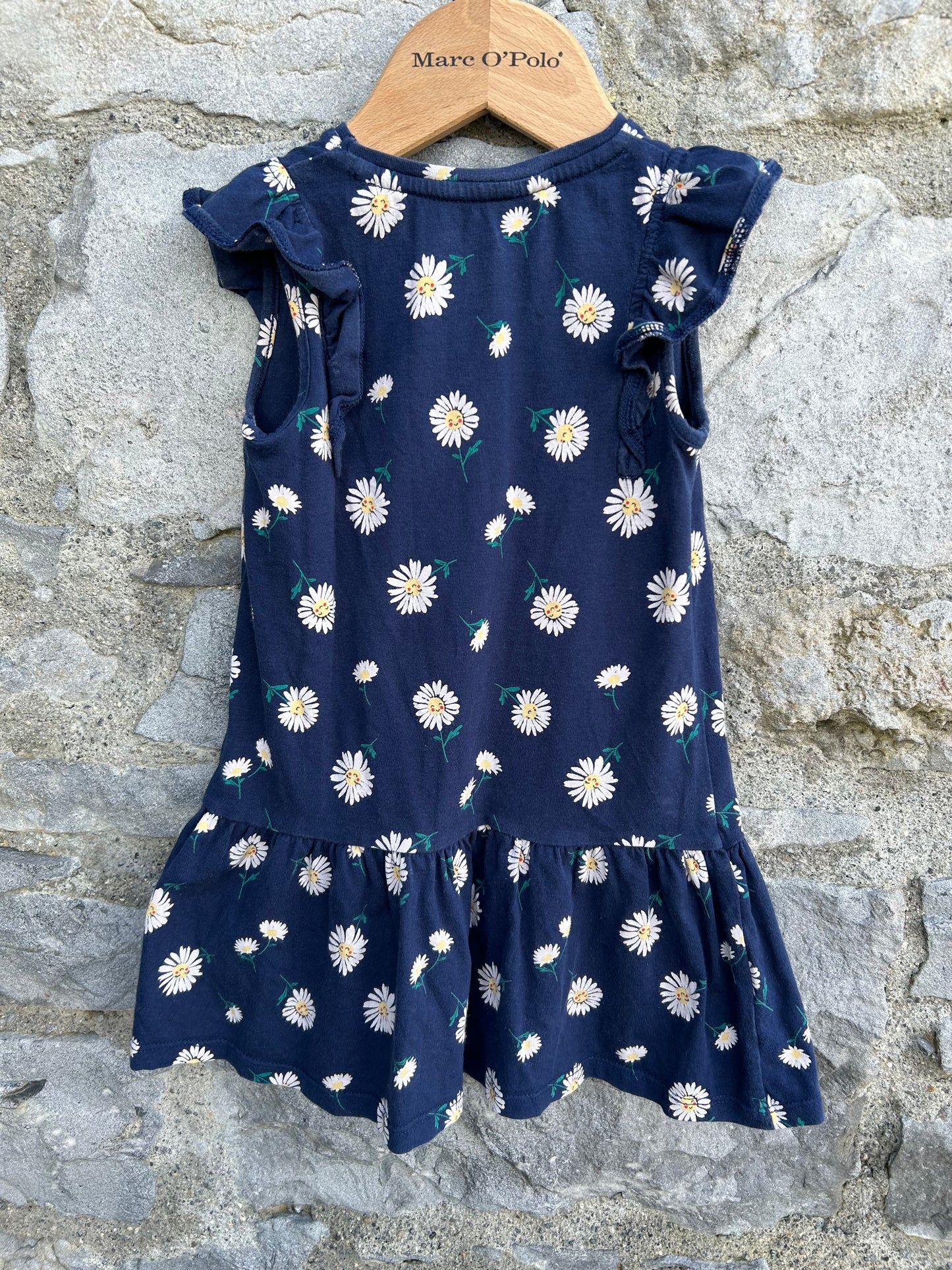 Smiley daisies dress  2-3y (92-98cm)