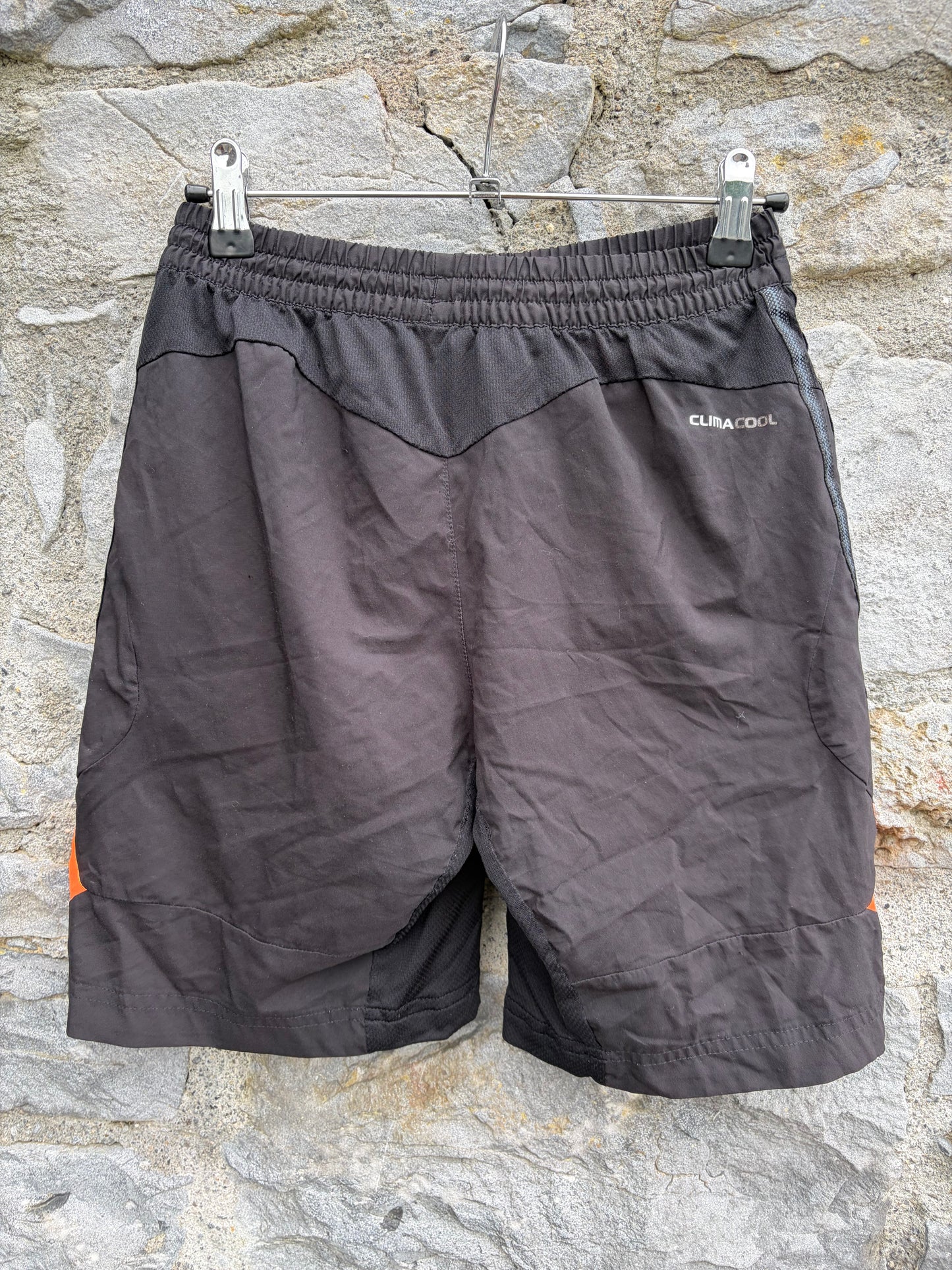 Black&orange shorts  12y (152cm)