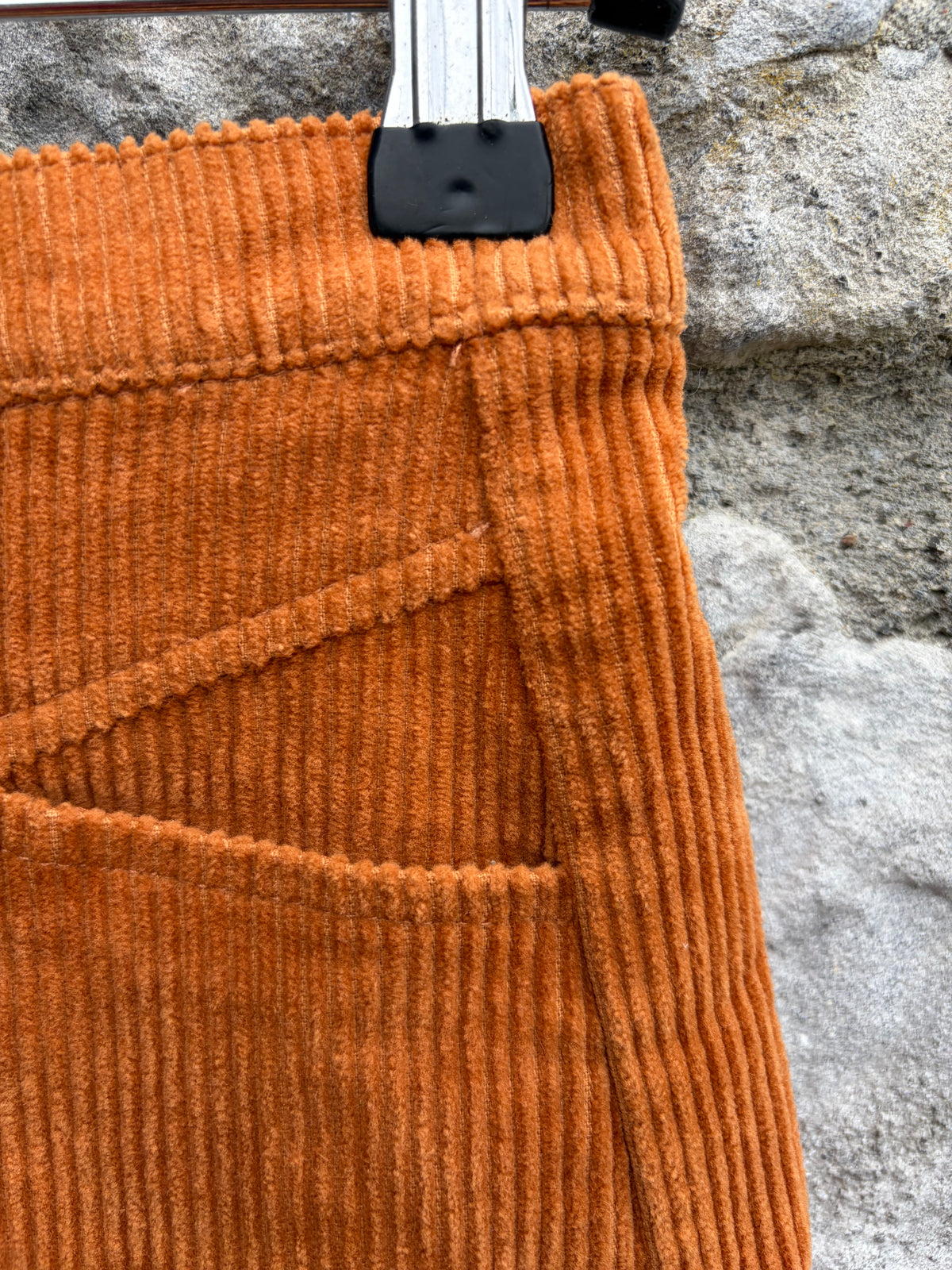 Brown cord skirt 9-10y (134-140cm)