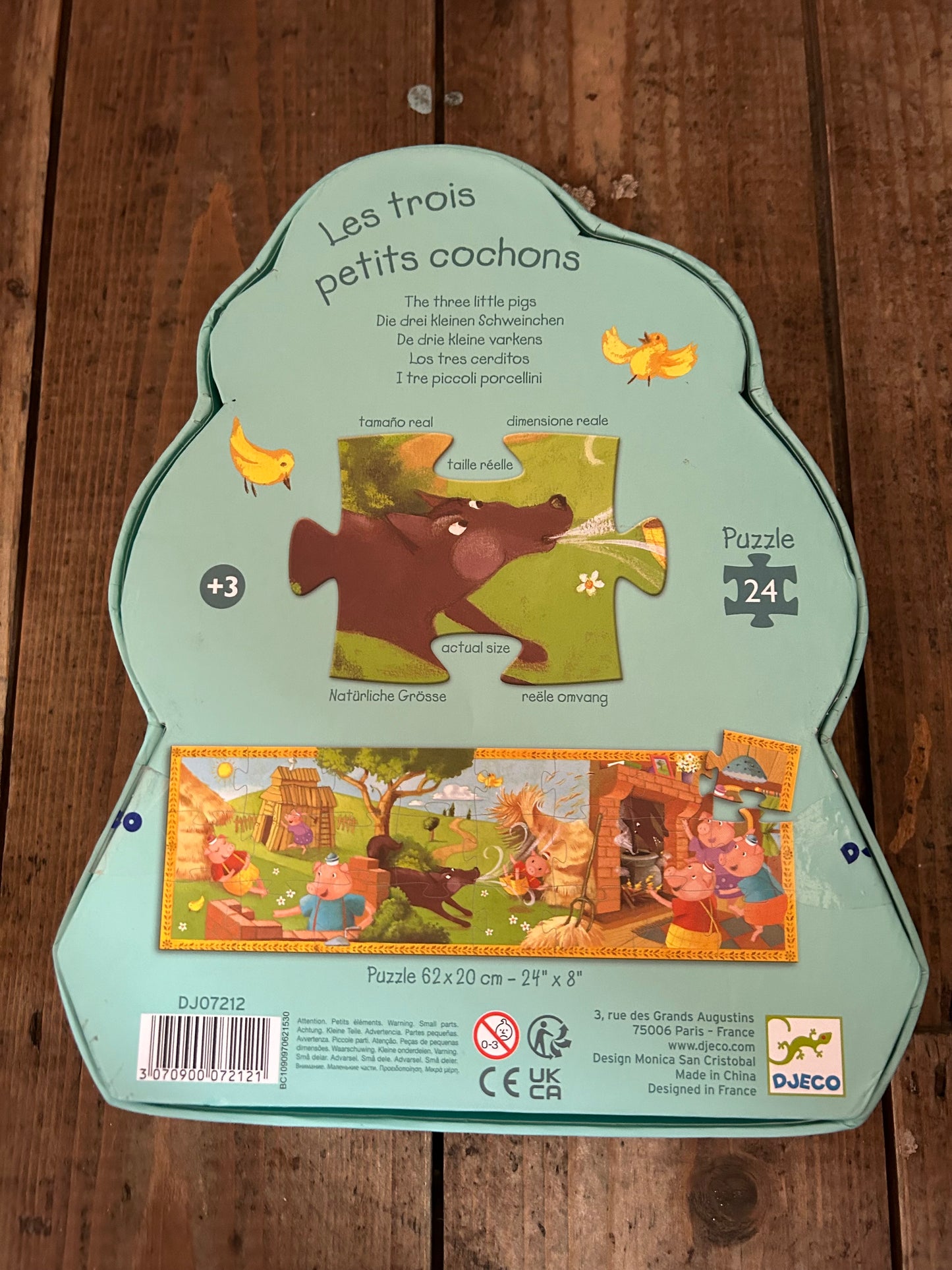 Three little pig jigsaw