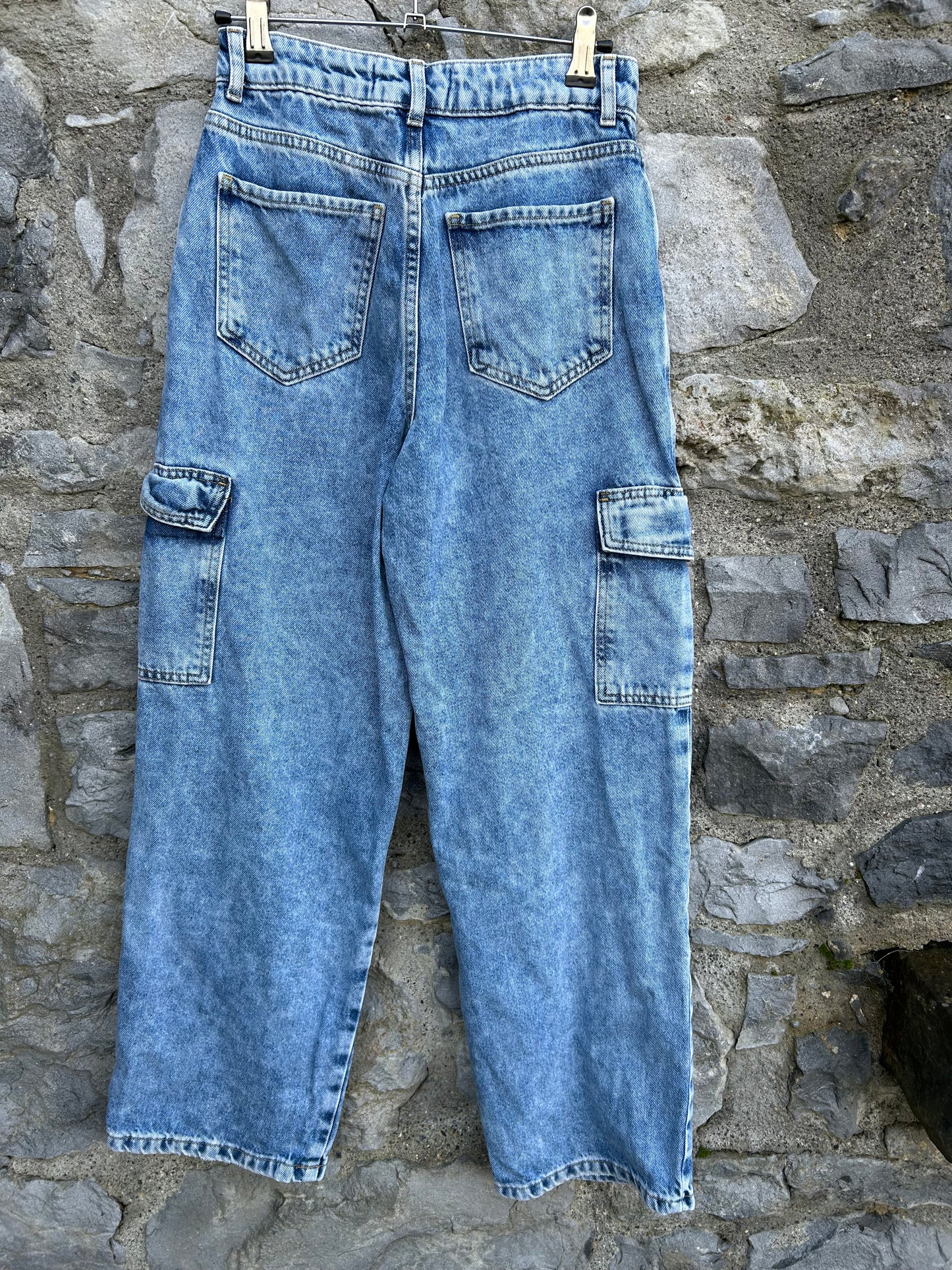 Denim cargo pants  12y (152cm)