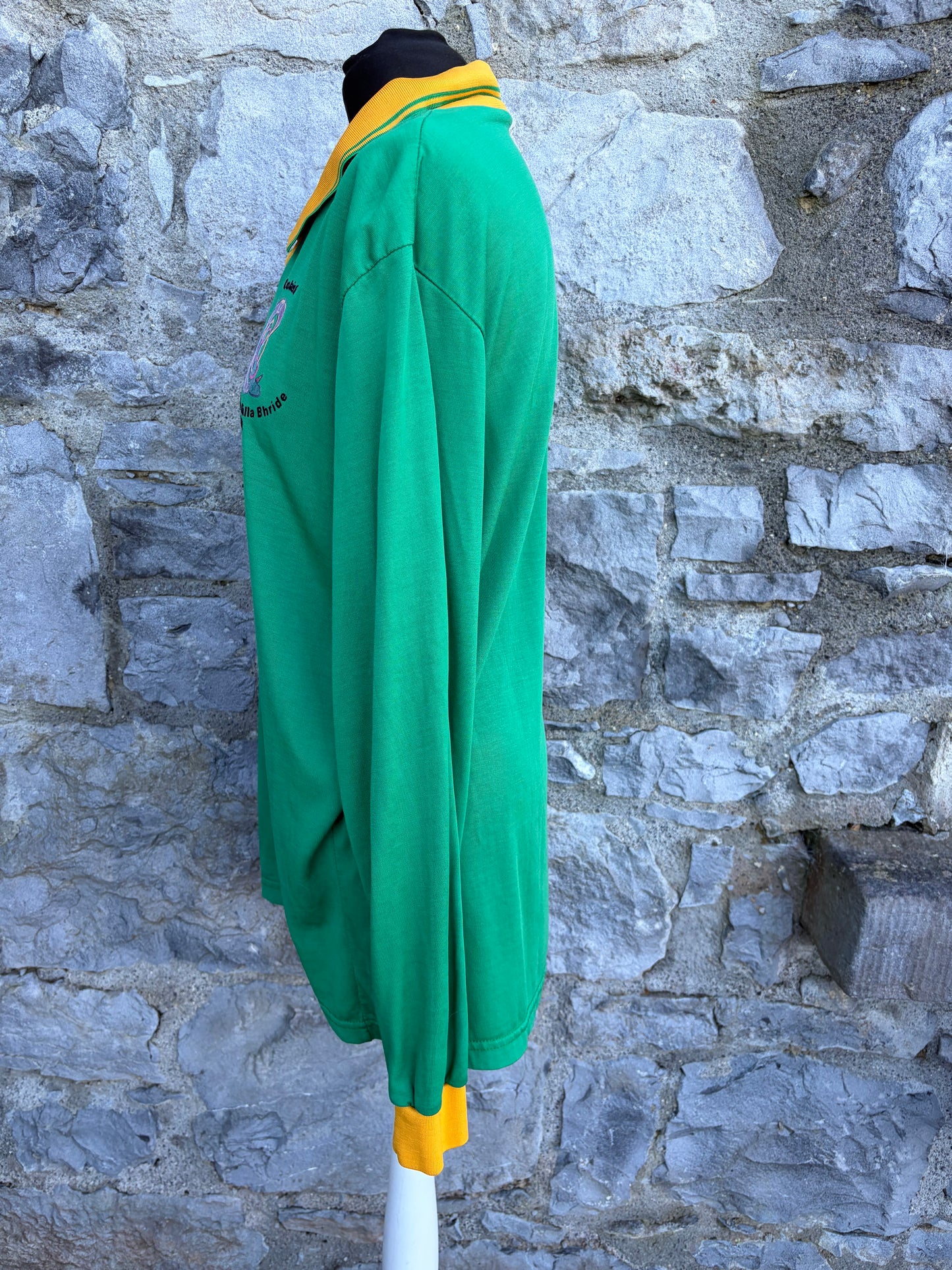 Y2K green GAA shirt Large