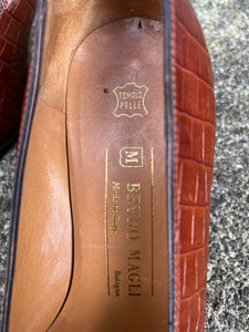 90s brown heels  uk 4.5 (eu 37.5)