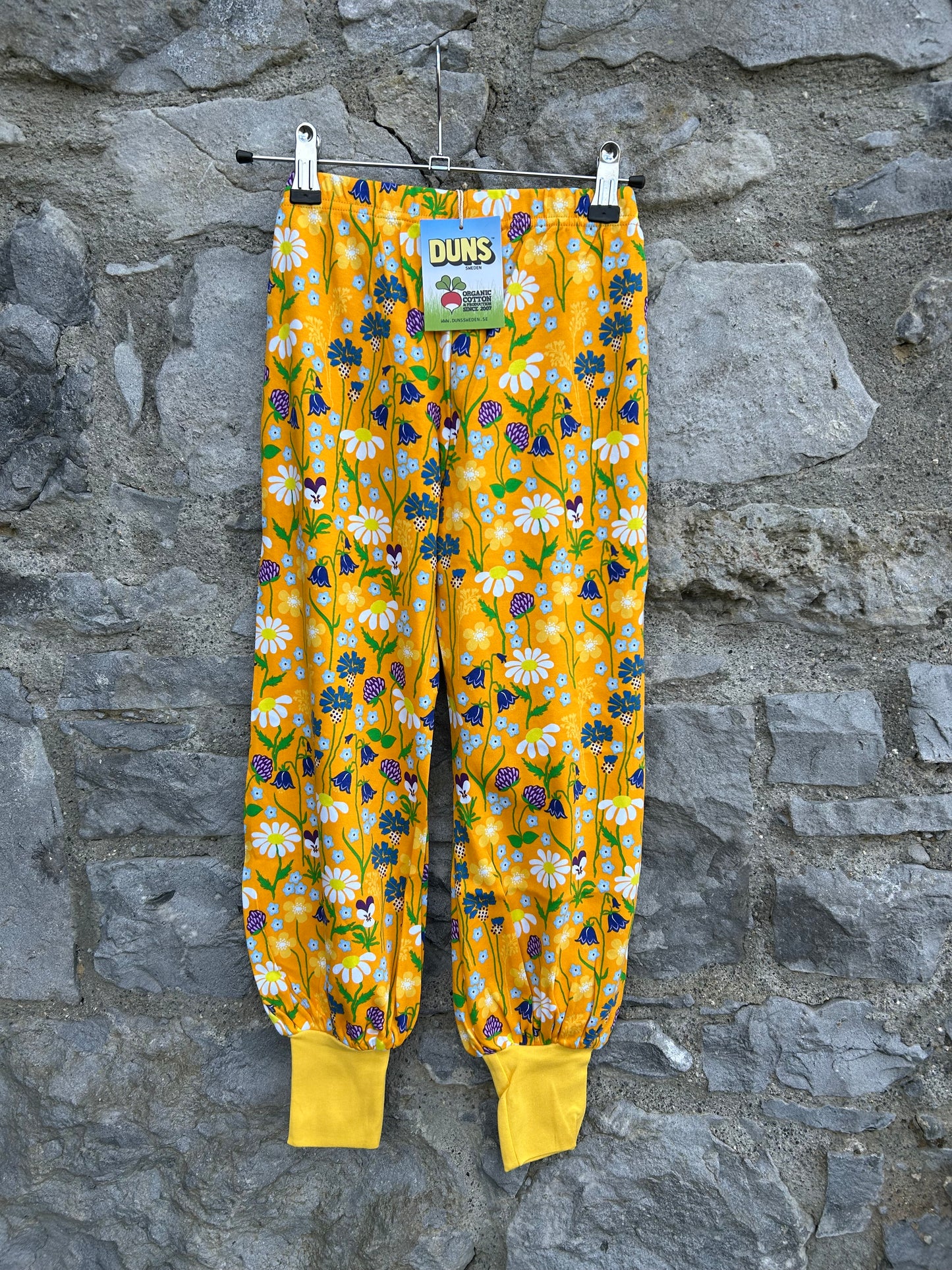 Yellow meadow baggy pants  5-6y (110-116cm)