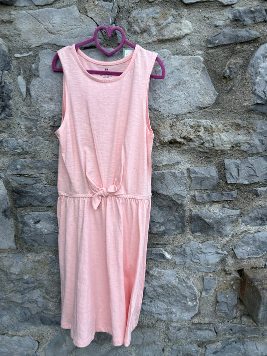 Peach pink dress  13-14y (158-164cm)