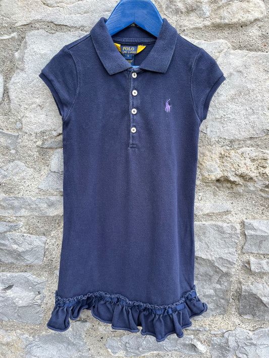 RL navy polo dress  4-5y (104-110cm)