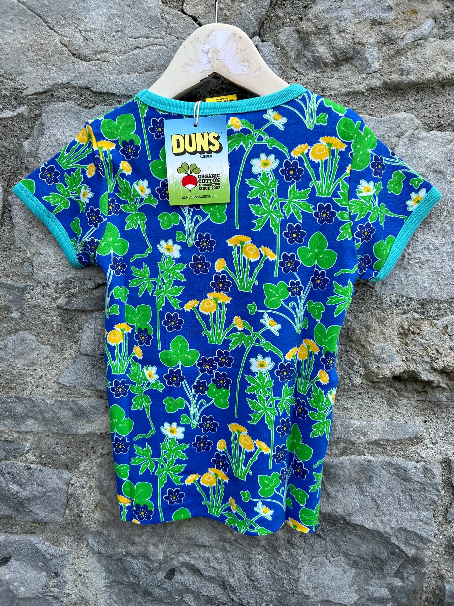 Blue coltsfoot T-shirt  5y (110cm)