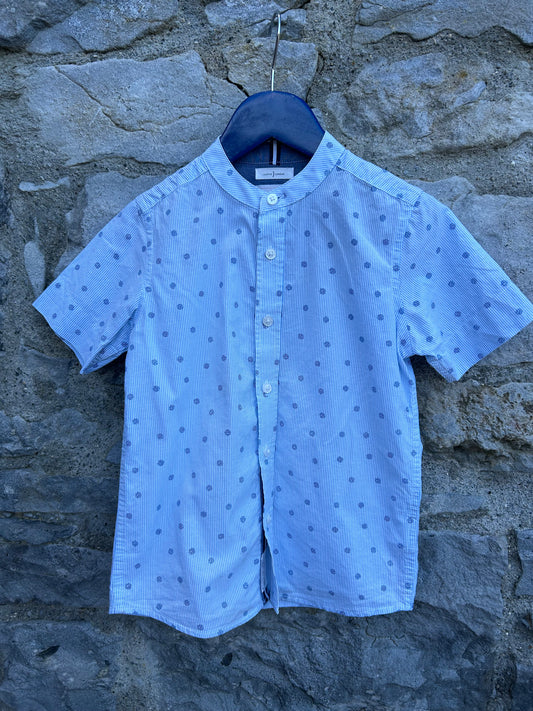 Light blue stripy shirt  4-5y (104-110cm)