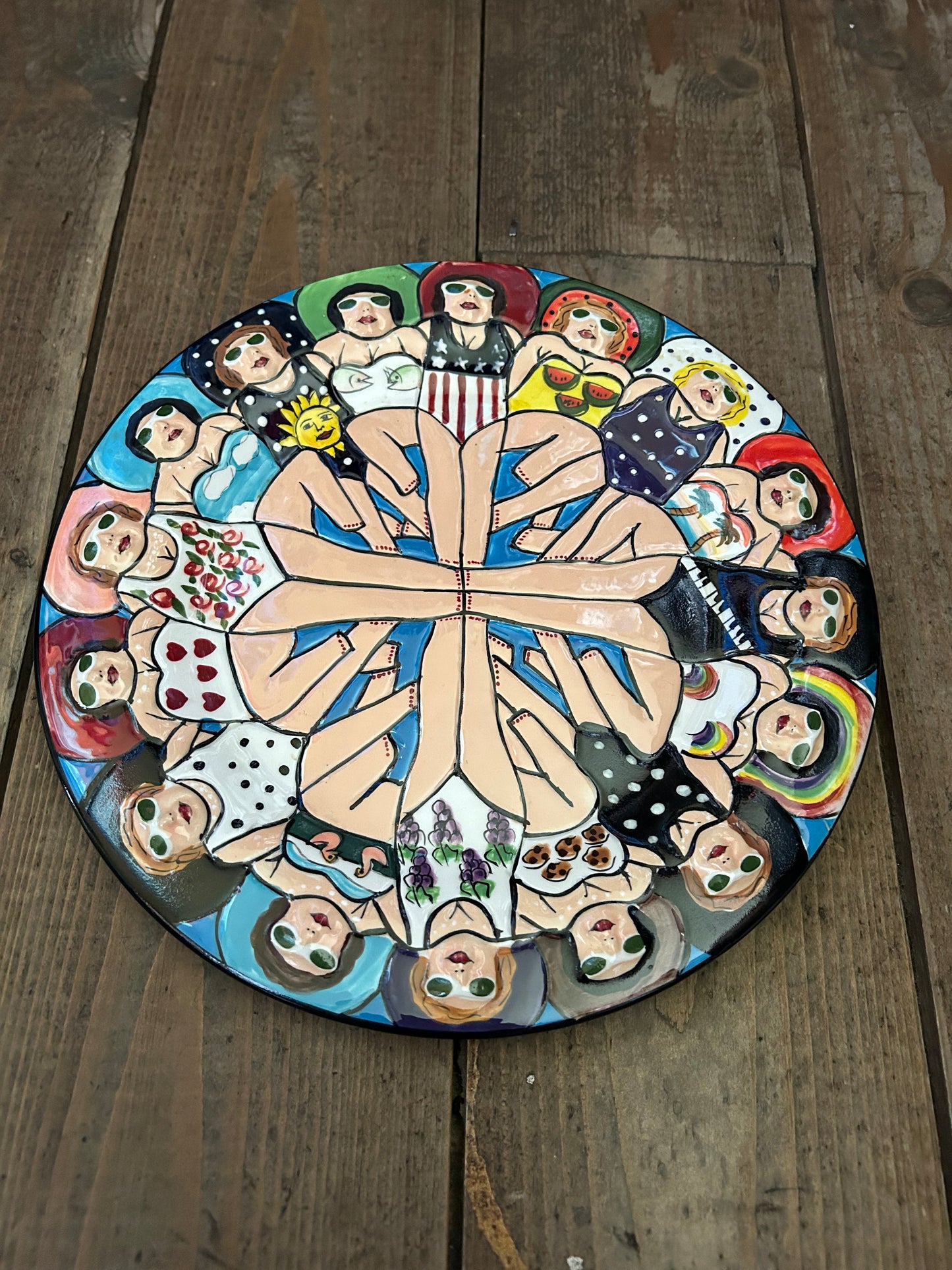 Water ballet Plate