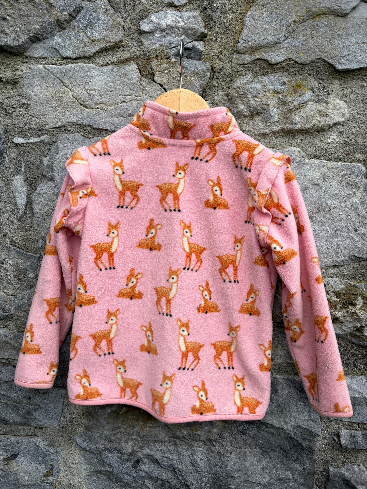 Fowl pink fleece  3-4y (98-104cm)