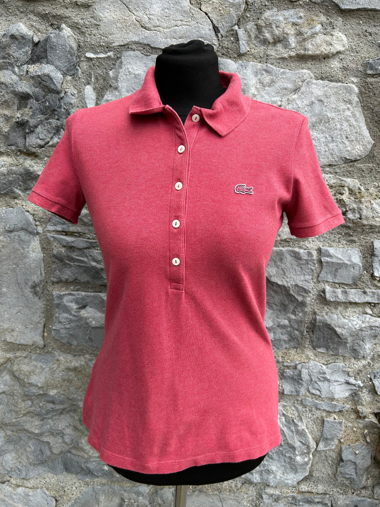 Lacoste Slim Fit Red Polo Shirt uk 8-10