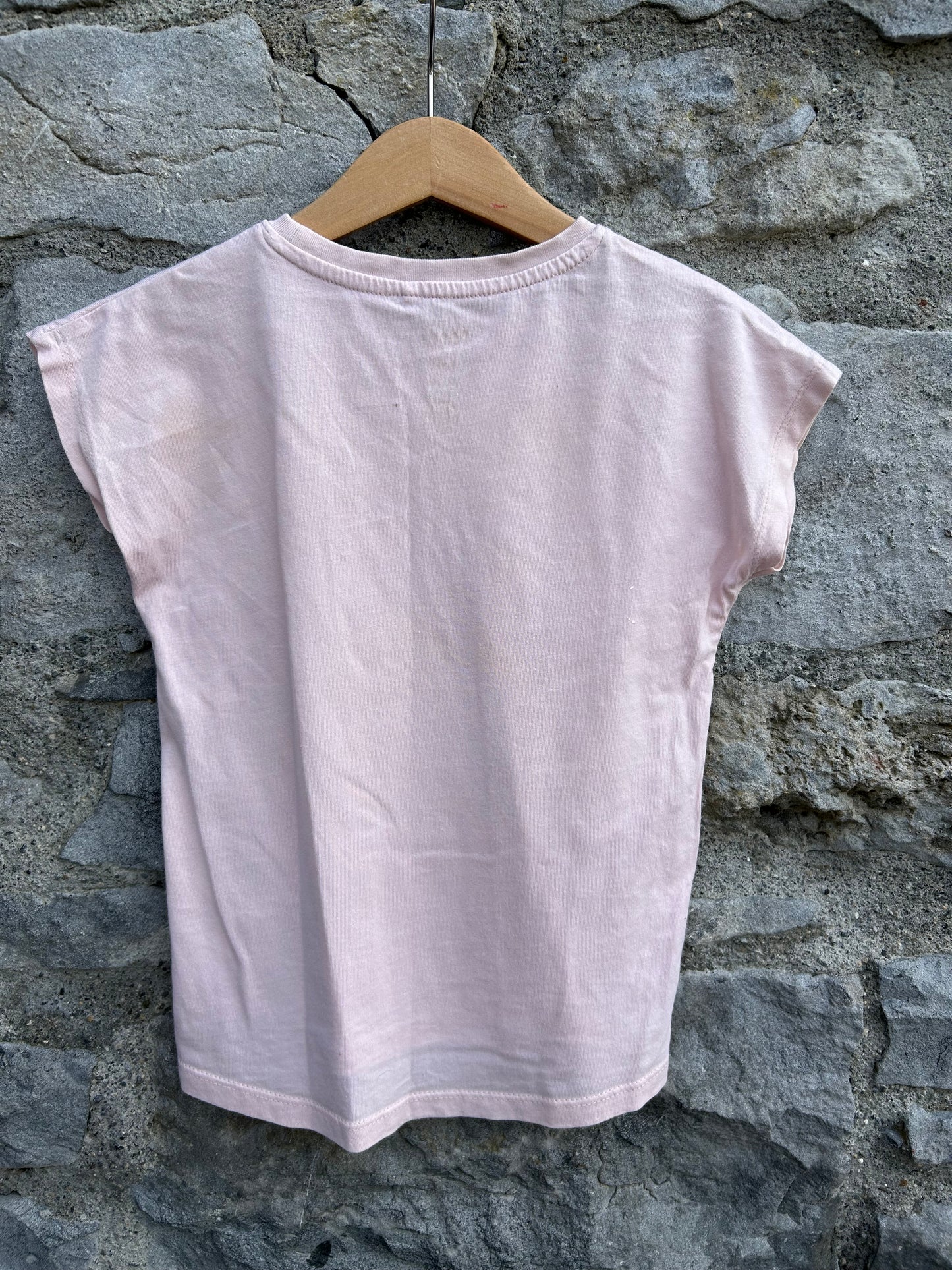 Tropical pink T-shirt  5y (110cm)