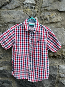 Red check shirt  6-7y (116-122cm)