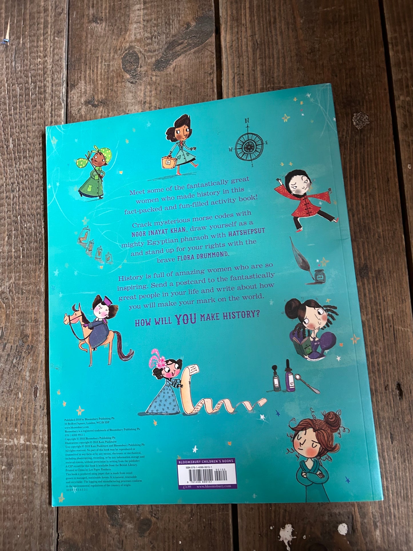 Great women who made history activity book