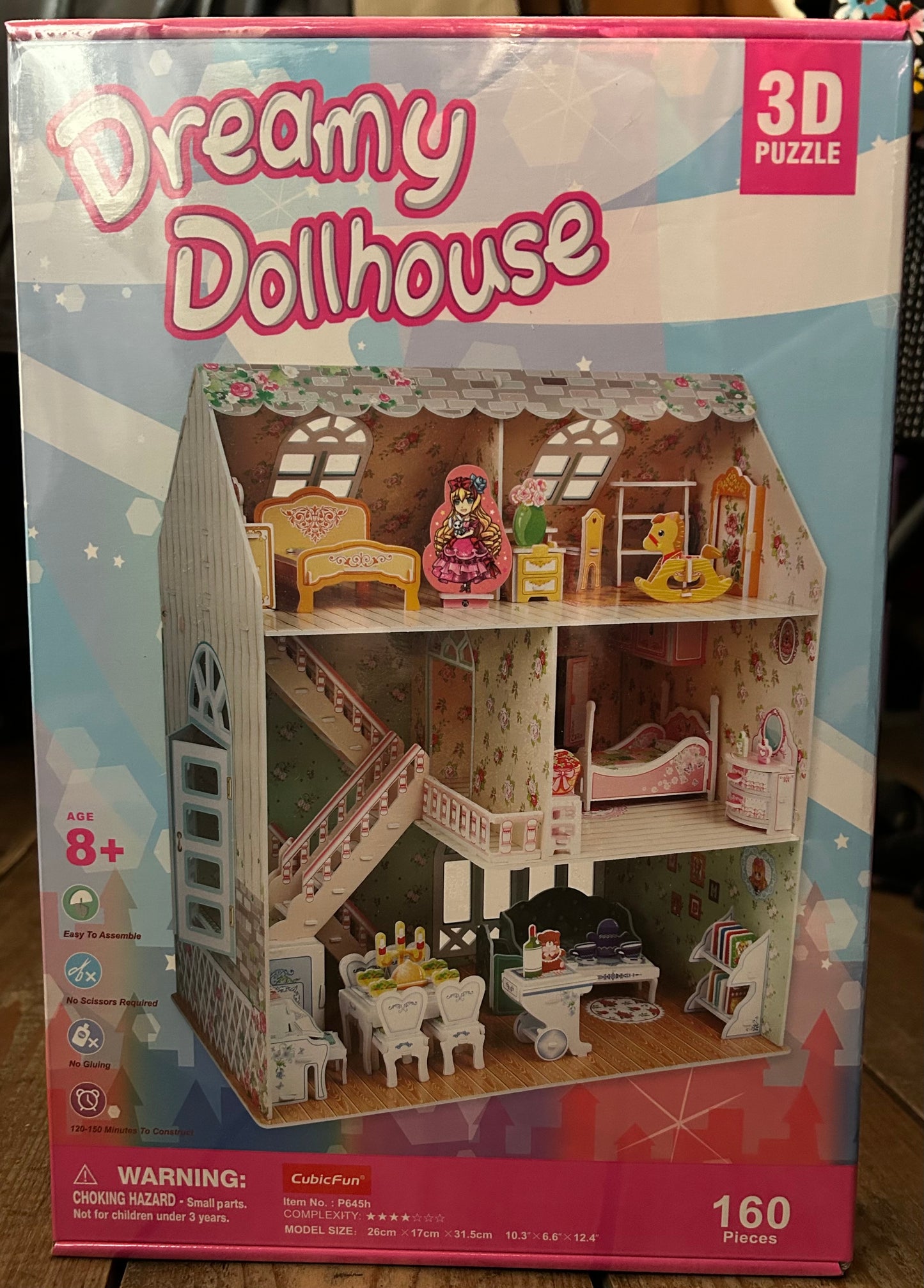 Dreamy dollhouse 3D puzzle