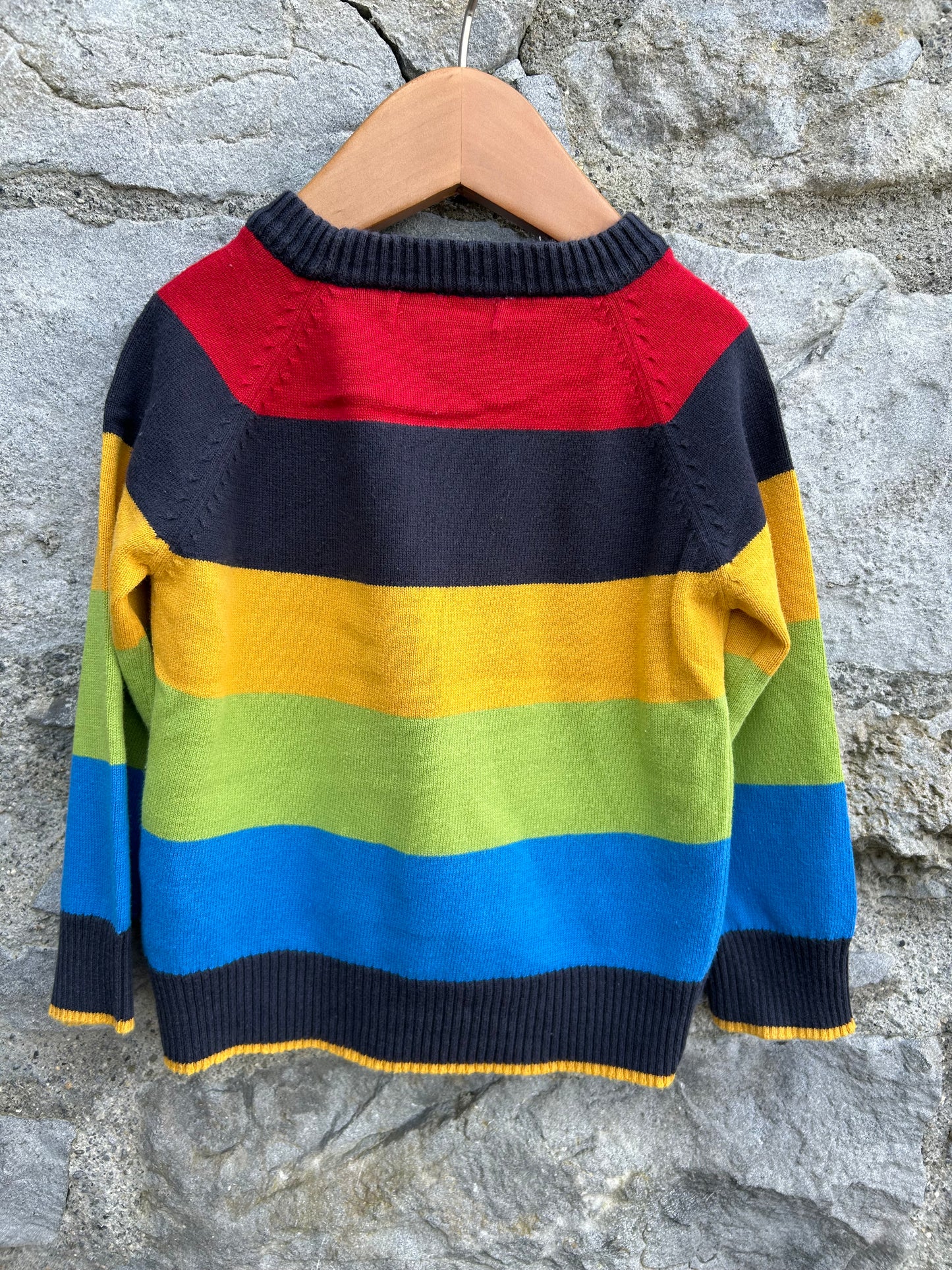 Rainbow jumper 12-18m (80-86cm)