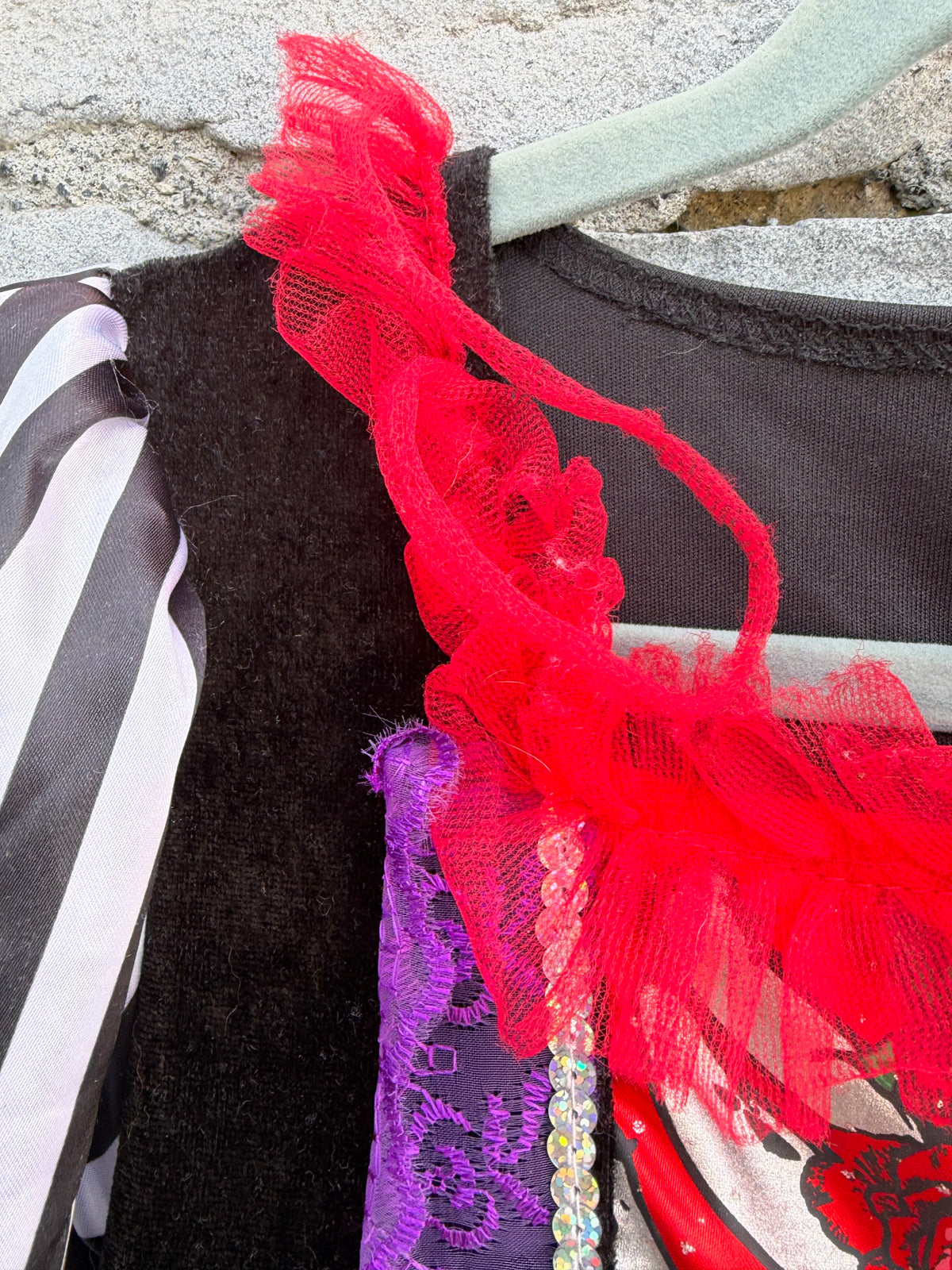 Day of the Dead dress  9-10y (134-140cm)