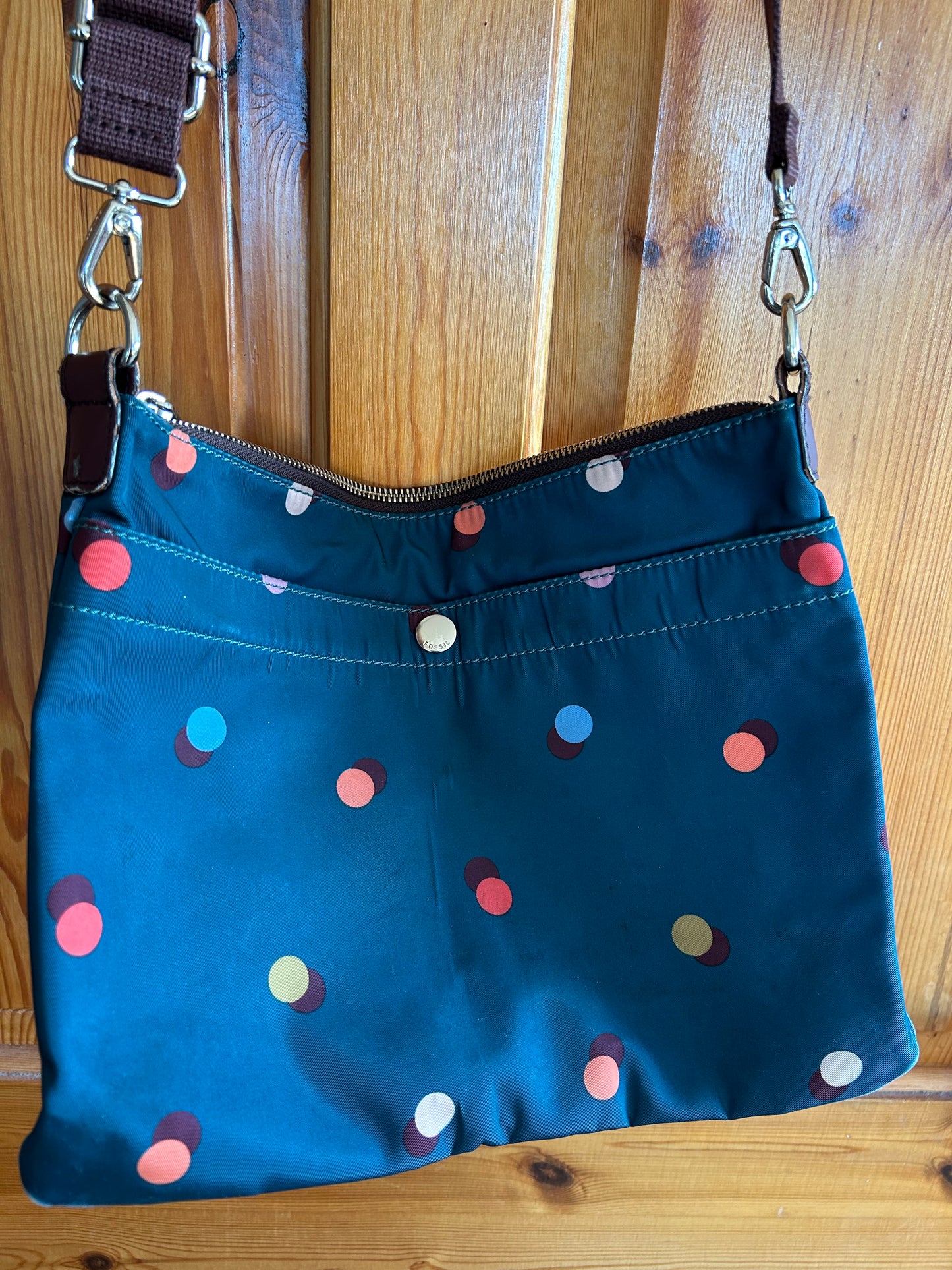 Teal&dots bag set