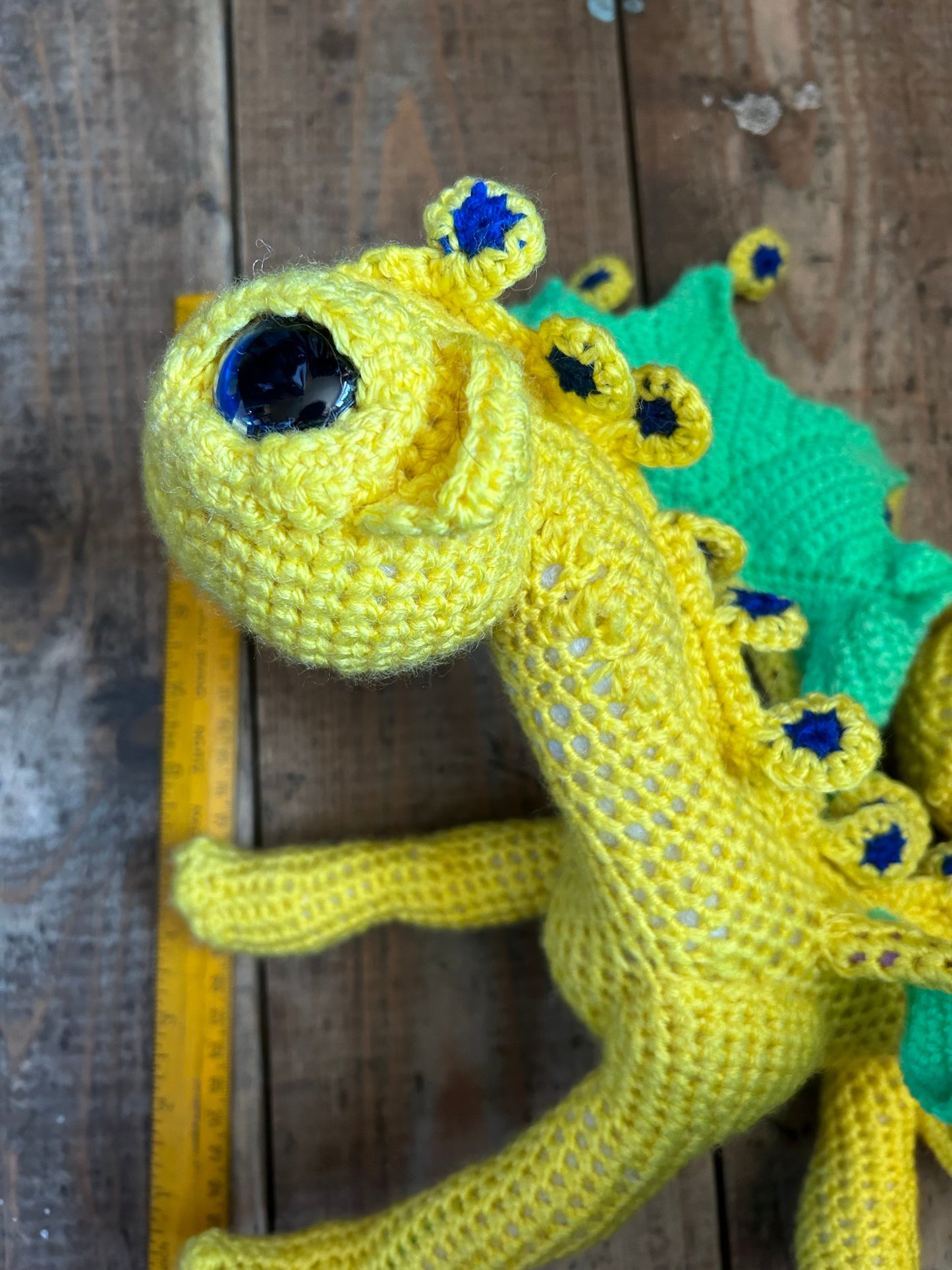 Knitted Dragon