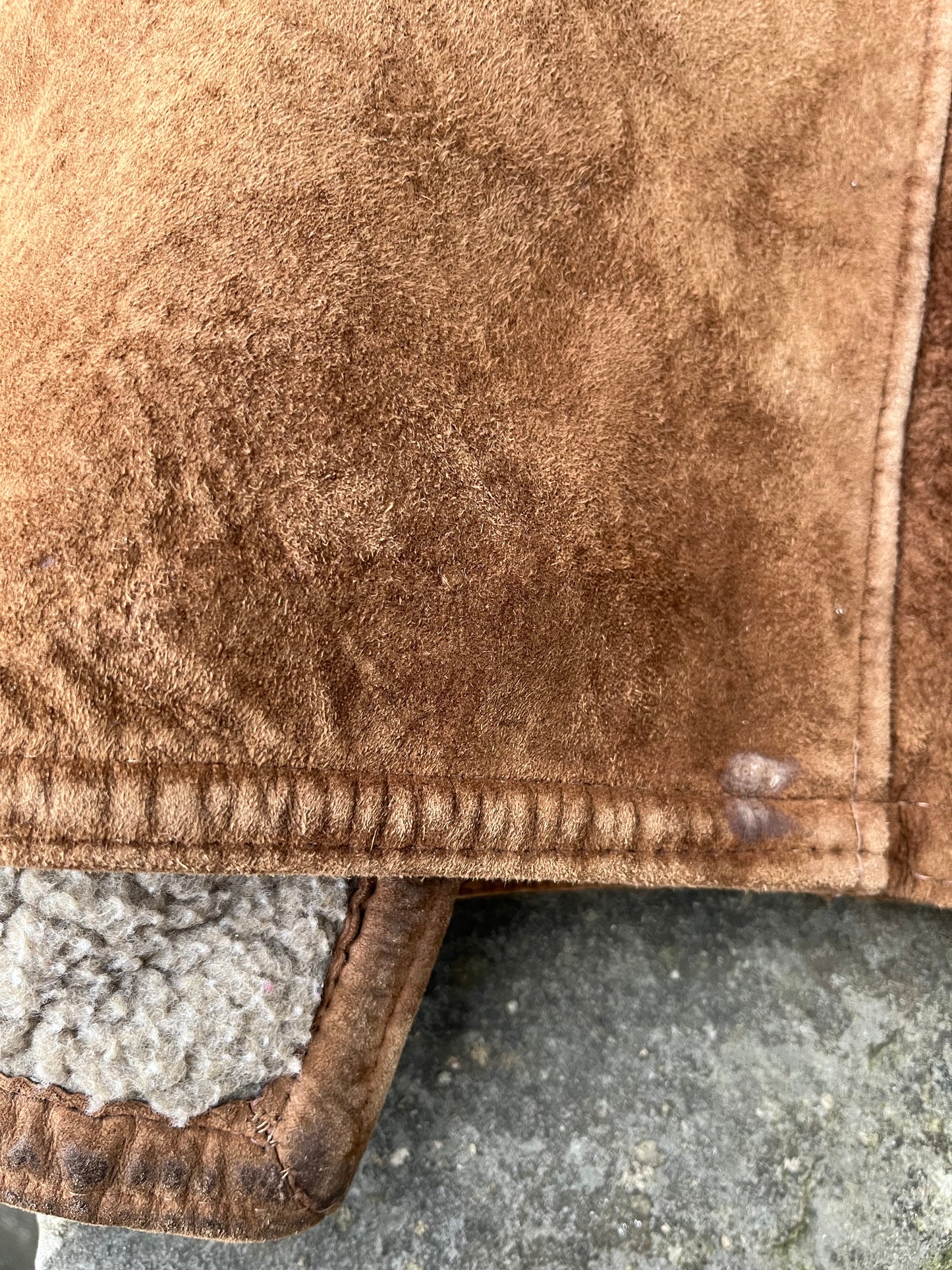 Brown sheepskin coat uk 8