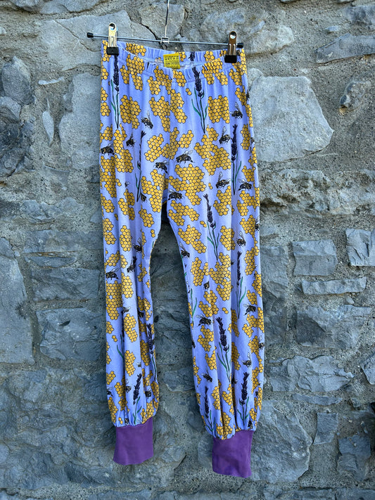 Bee grape purple baggy pants   11-12y (146-152cm)