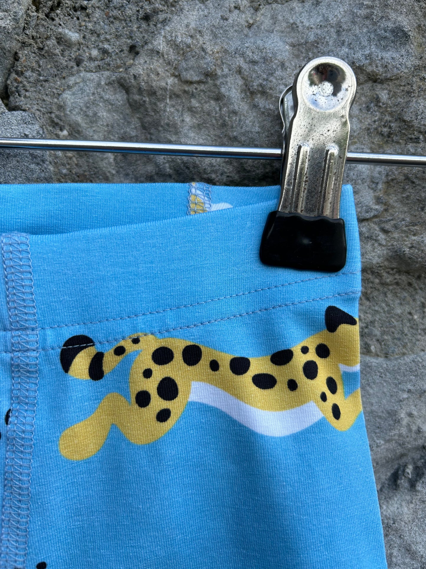 Cheetah blue boxers  5-6y (110-116cm)