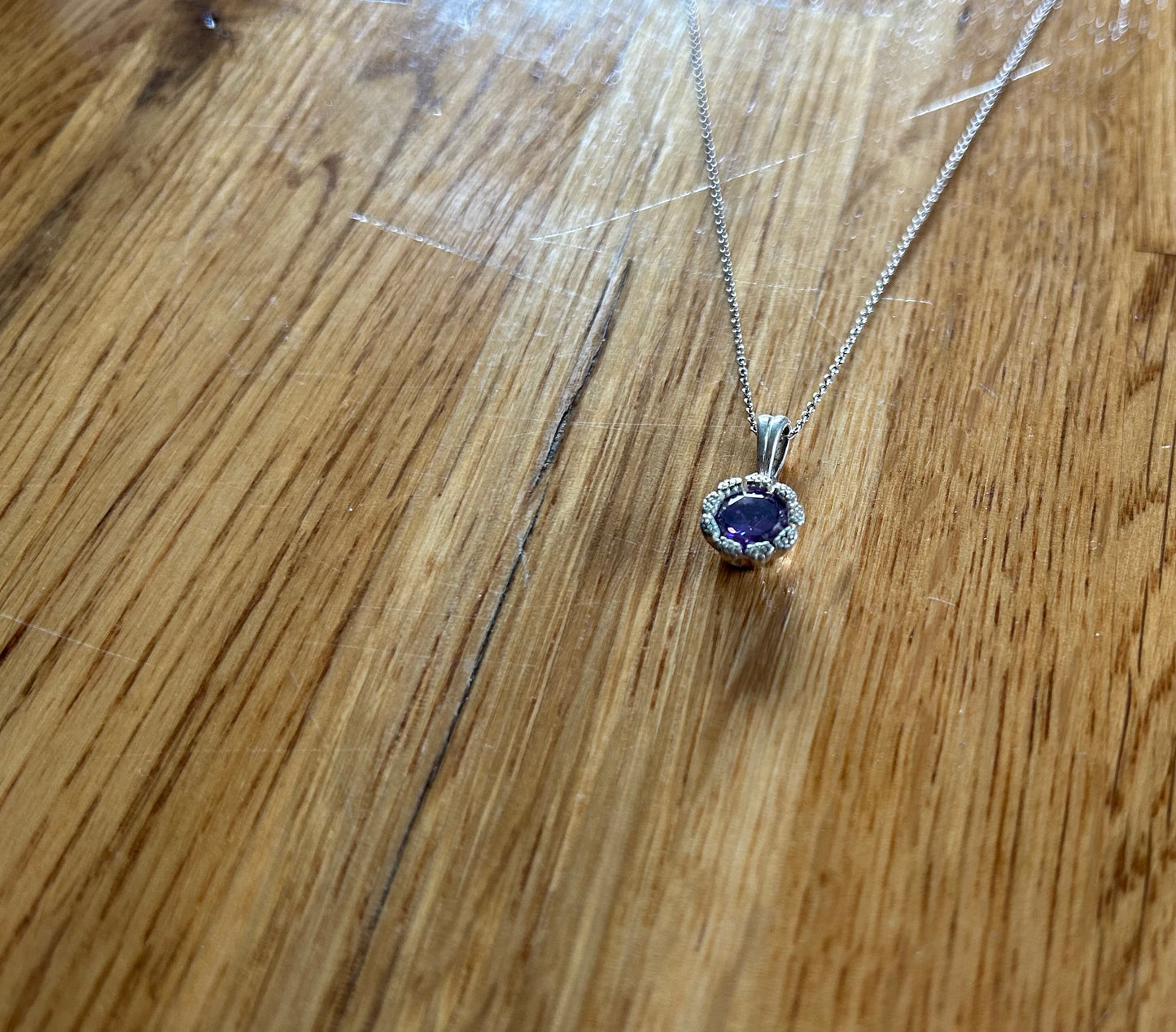 Amethyst necklace