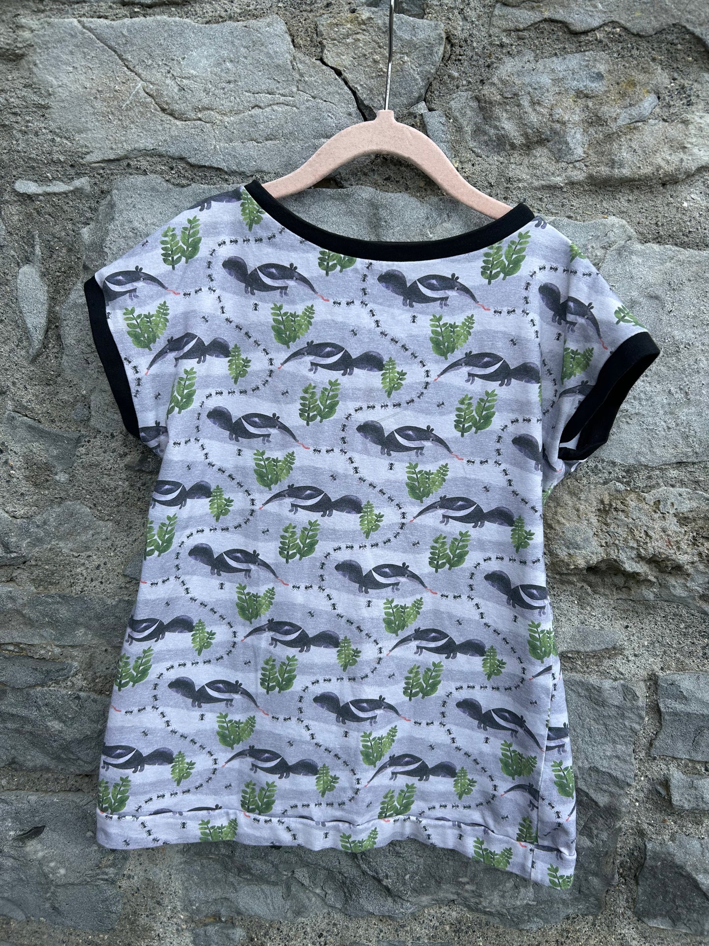 Anteater grey tunic  5-6y (110-116cm)