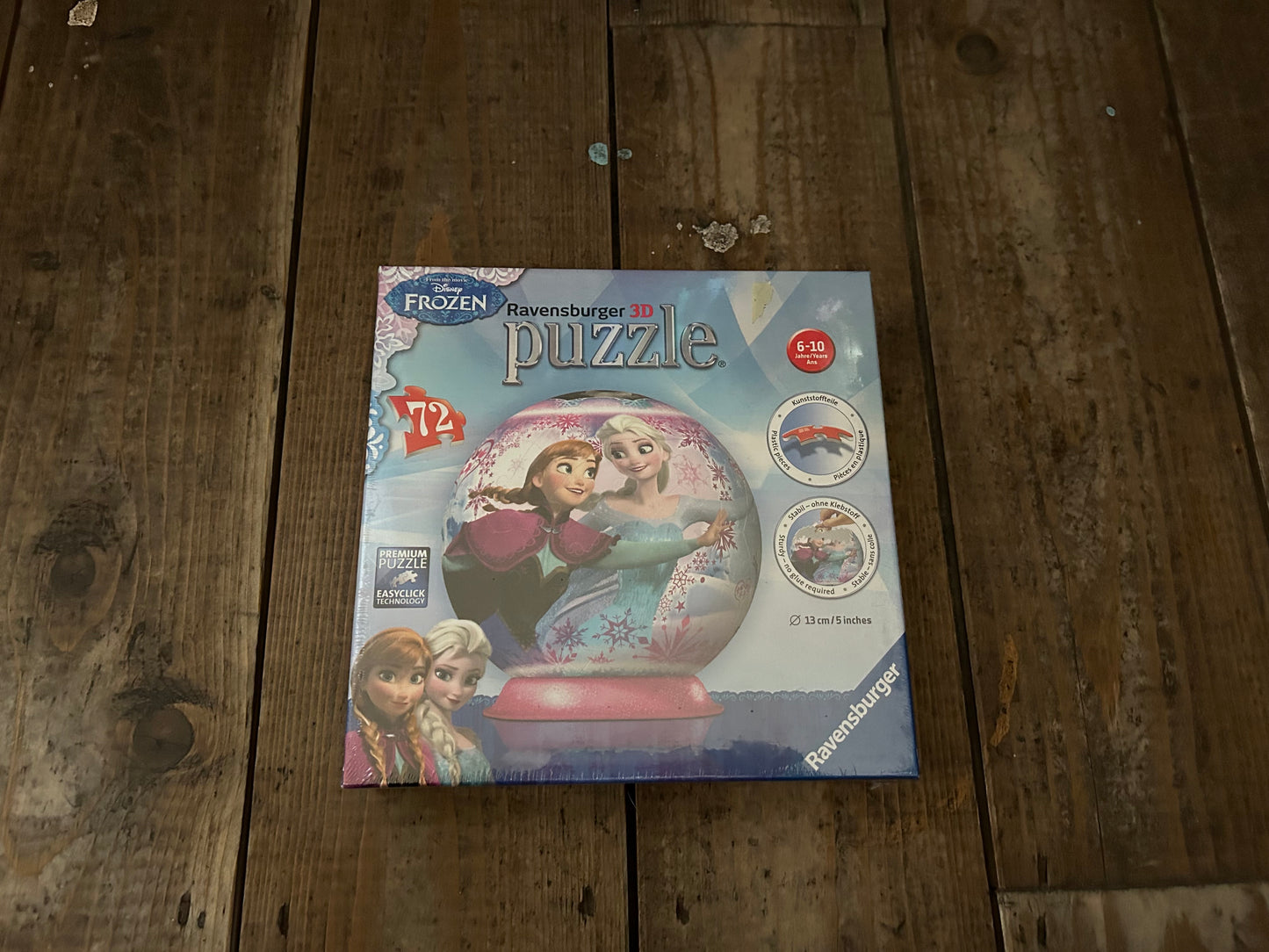 3D puzzle frozen