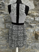 Load image into Gallery viewer, Black&amp;white dress uk 8
