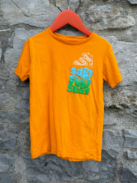 Surf orange T-shirt  3-4y (98-104cm)