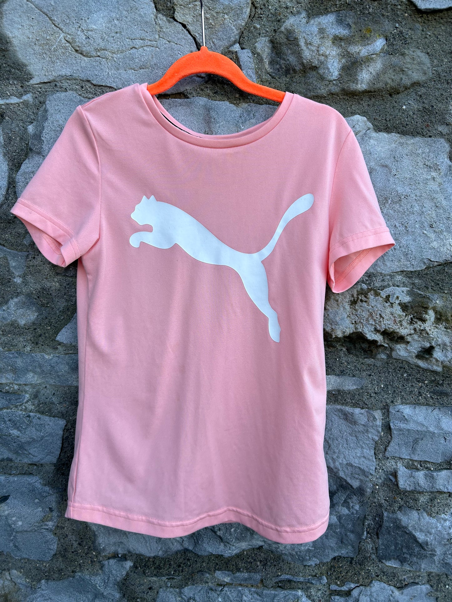 Pink puma T-shirt  11-12y (146-152cm)