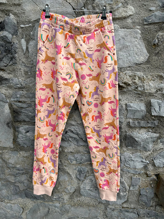 Pink unicorn pants  12y (152cm)