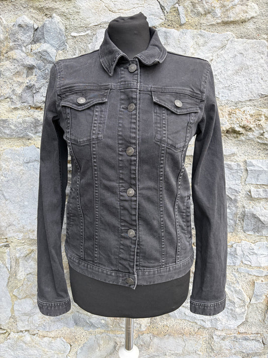 Grey denim jacket uk 6-8