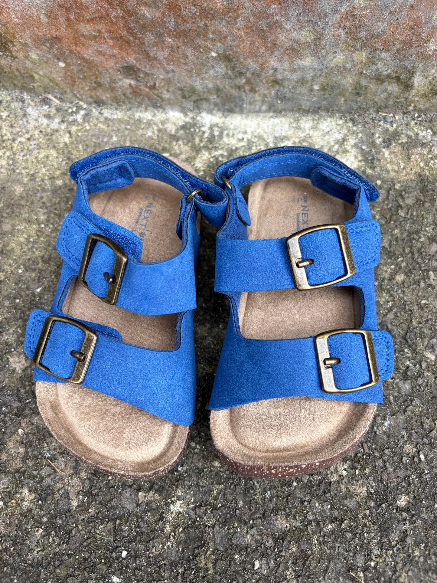 Blue sandals  uk 6F (eu 22)